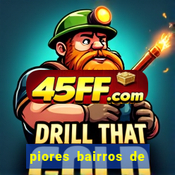 piores bairros de santos sp